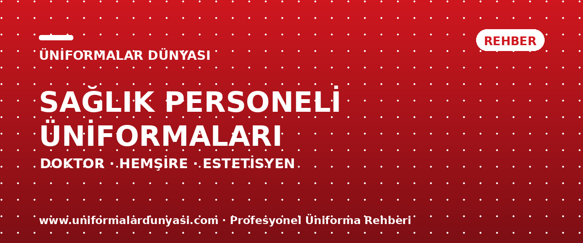 Sağlık Personeli Üniformaları: Doktor, Hemşire ve Estetisyen Forması Seçim Rehberi
